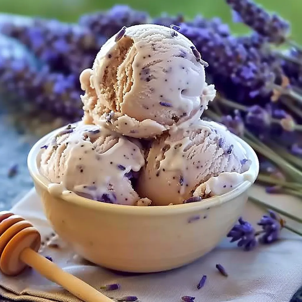 Indulge in Creamy Honey Lavender Ice Cream Bliss Today