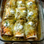 Hatch Green Chile Enchiladas