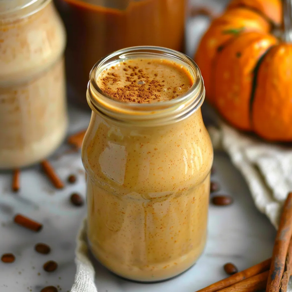 Homemade Pumpkin Coffee Creamer