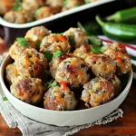 JALAPENO PEPPER JACK SAUSAGE BALLS
