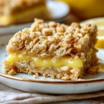 Lemon Oatmeal Crumble Bars