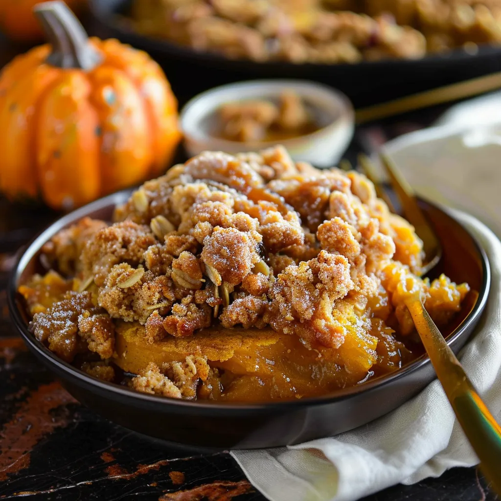 Delicious Pumpkin Crisp Recipe Easy Fall Dessert Bliss