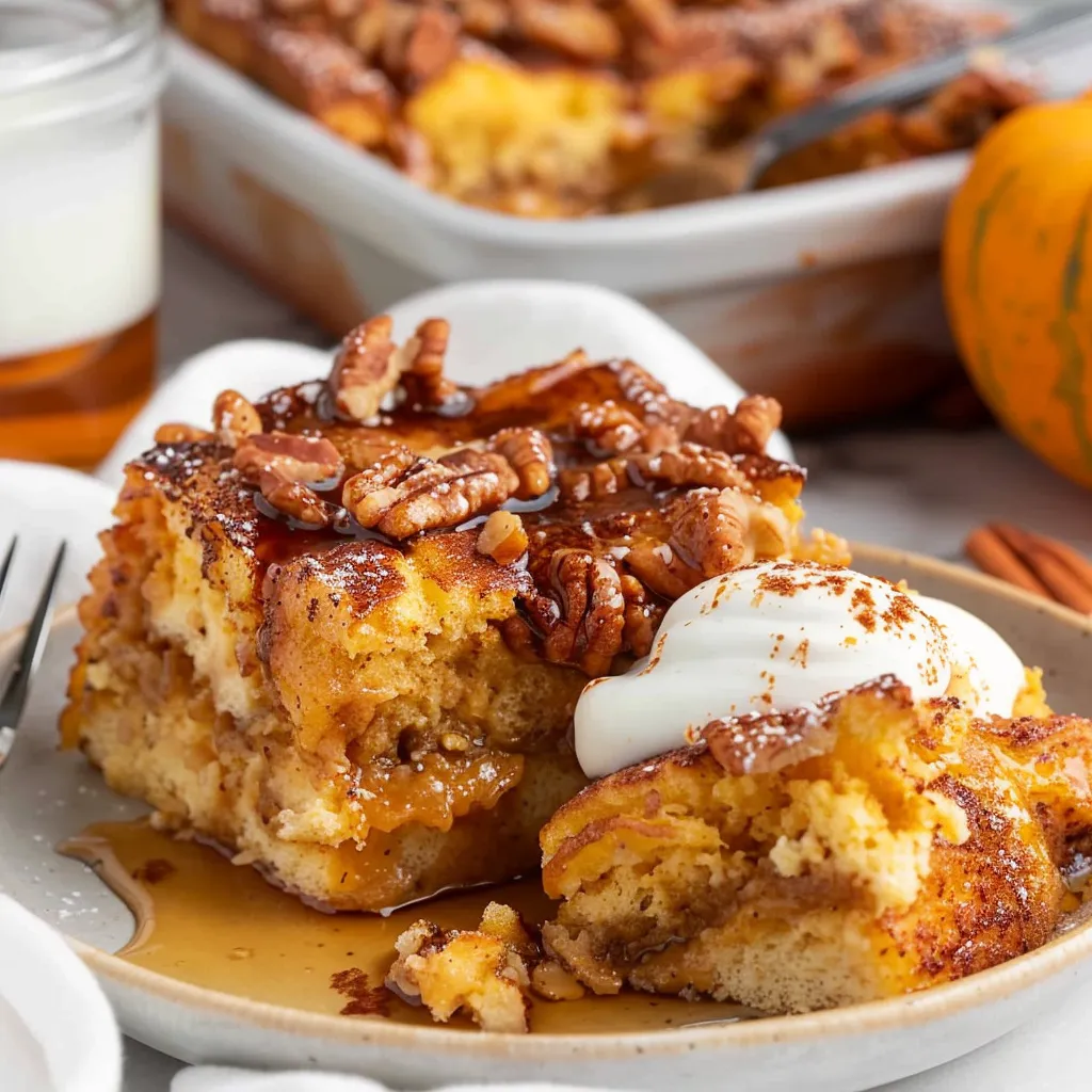 Delicious Pumpkin French Toast Casserole A Fall Delight