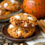 Pumpkin S’mores Cookies