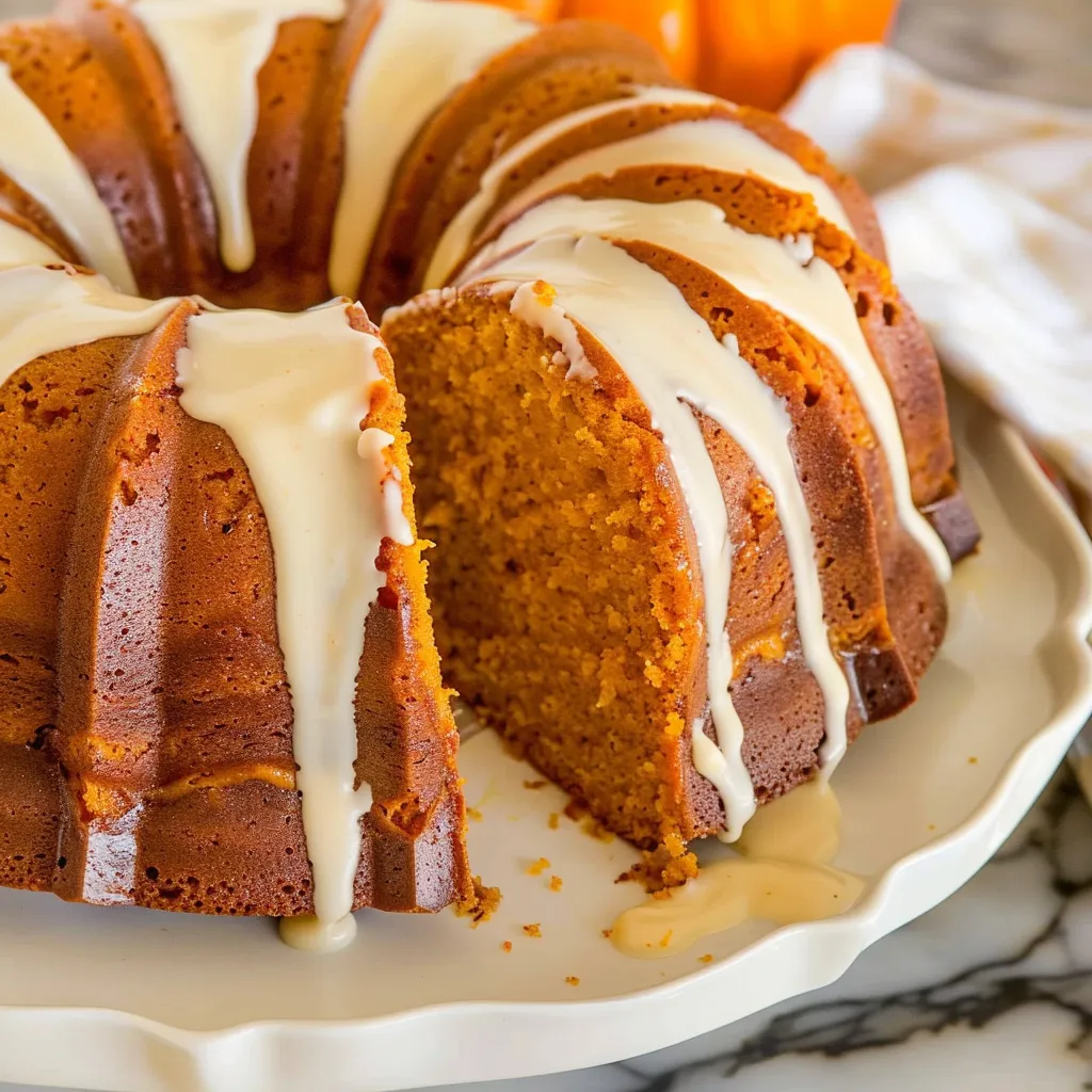 Pumpkin Spice Bundt Cake