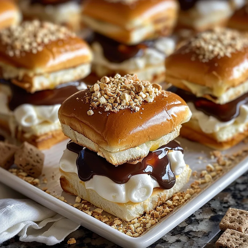 Irresistible S’mores Sliders Easy Treats for Any Occasion