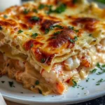 Seafood Lasagna with Lobster and Shrimp