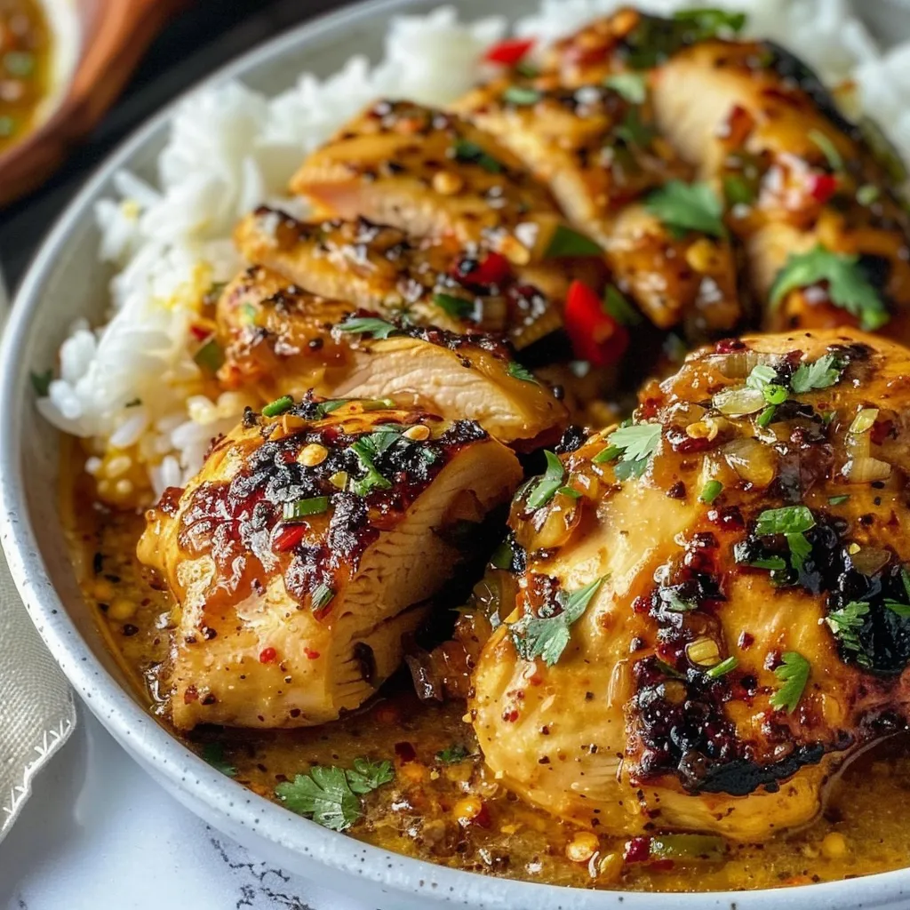 Spicy Brazilian Coconut Chicken
