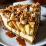 APPLE CRISP CHEESECAKE