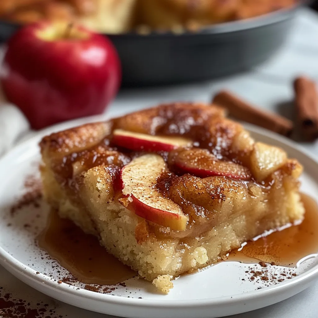 Apple Cinnamon Sheet Cake