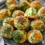 Baked Broccoli Cheese Balls