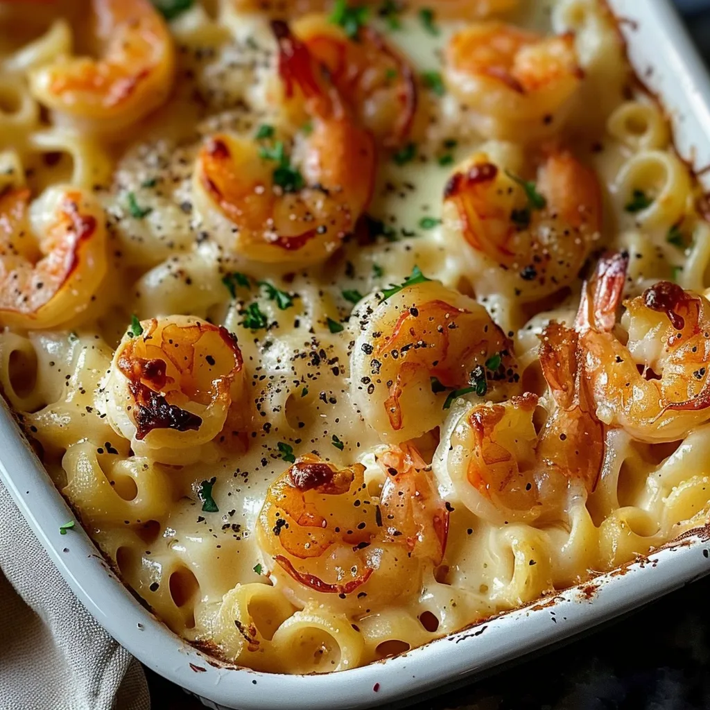 Irresistible Baked Shrimp Scampi Pasta Easy Delicious Recipe