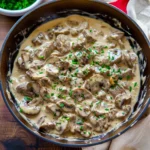 Beef Stroganoff
