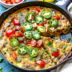 Black Bean and Jalapeno Frittata