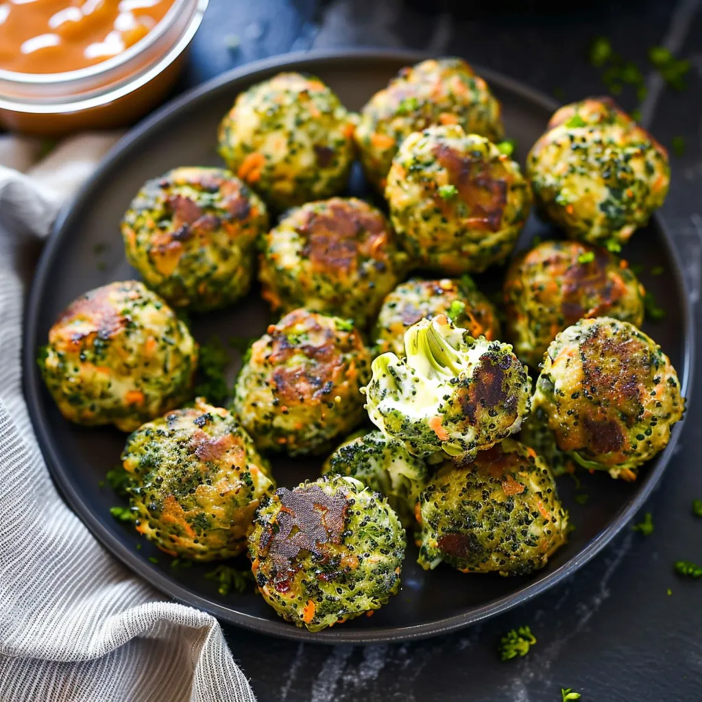 Broccoli Cheese Balls: Low Carb Keto