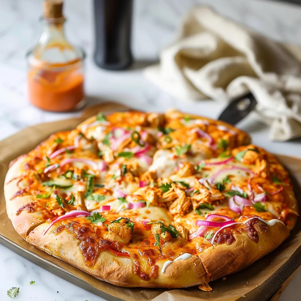 Buffalo Chicken Pizza