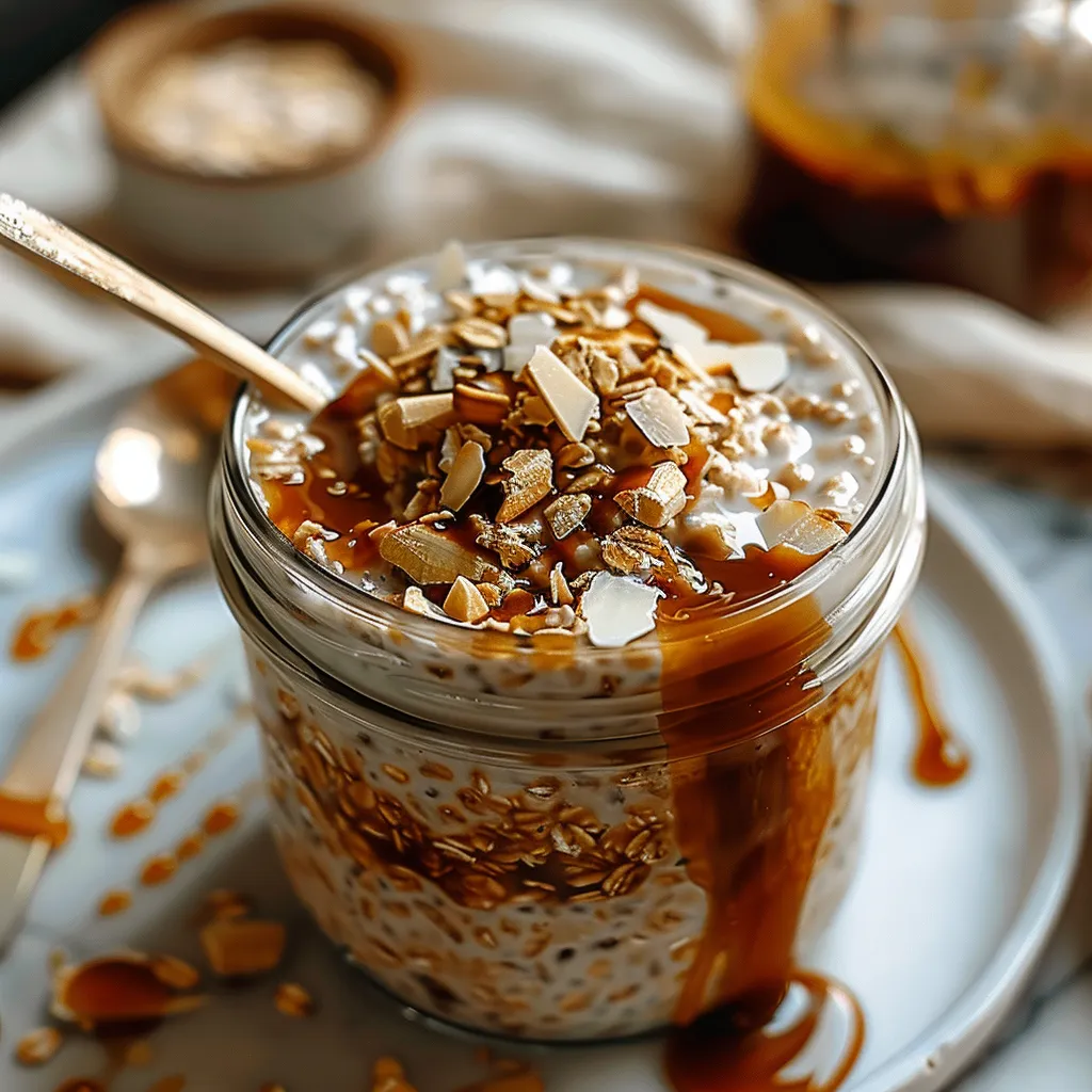 Caramel Macchiato Overnight Oats
