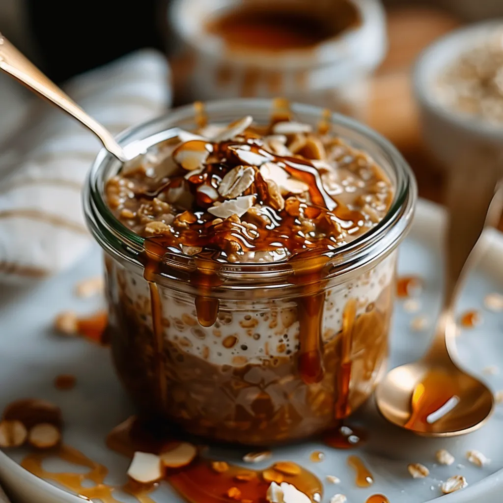 Caramel Macchiato Overnight Oats