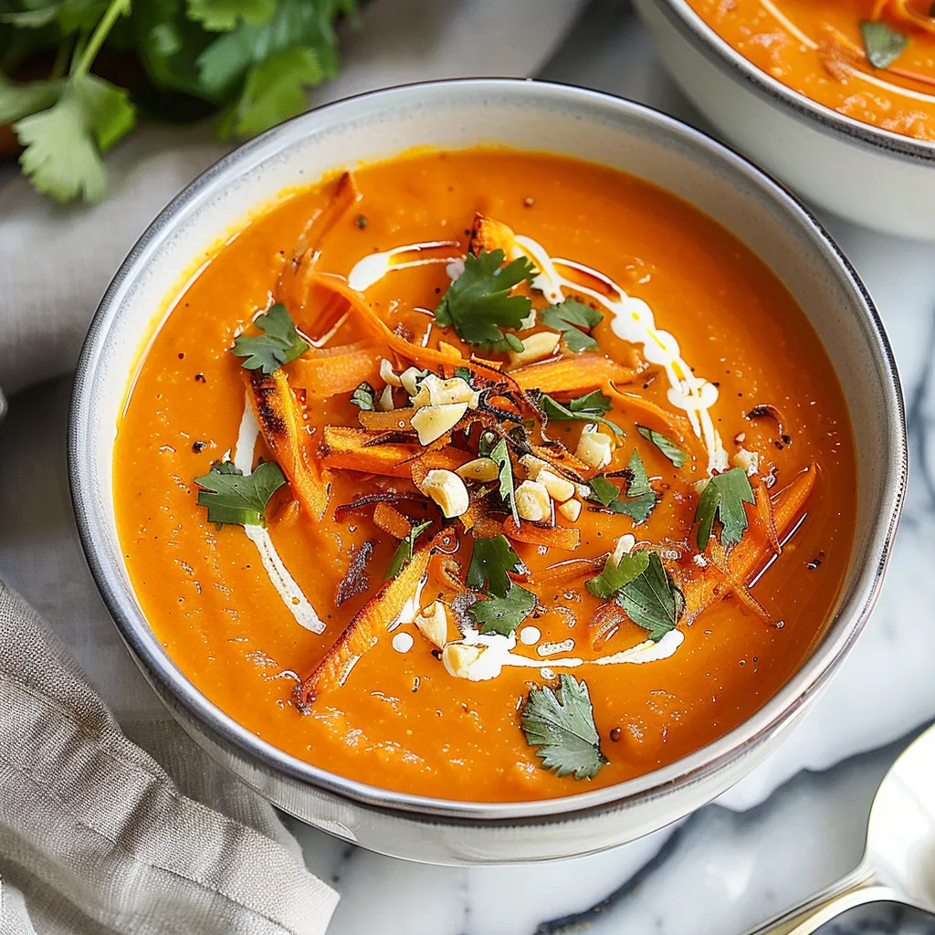 Revitalize with Spicy Carrot Ginger Soup Healthy Delight