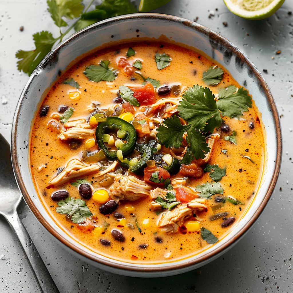 Hearty Chicken Poblano Black Bean Soup Recipe to Savor
