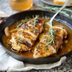 Chicken with Apple Cider Sauce