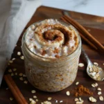Cinnamon Roll Overnight Oats
