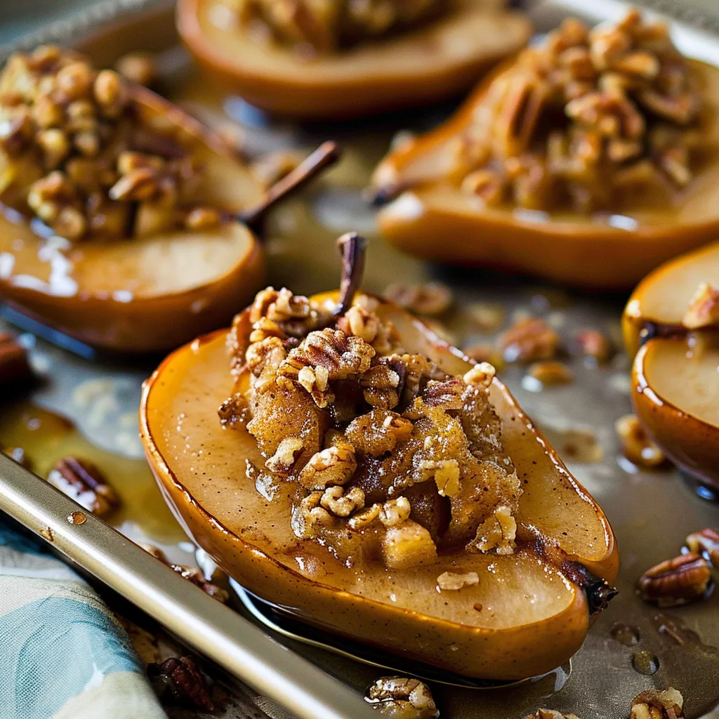 Delicious Cinnamon Stuffed Pears A Sweet Flavor Explosion