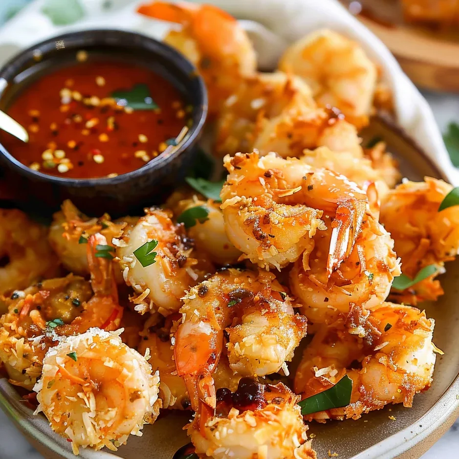 Coconut Shrimp with Sweet Chili Mayo