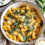 Creamy Pumpkin Pasta with Sage