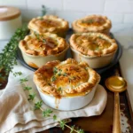 Creamy Turkey Pot mini Pies