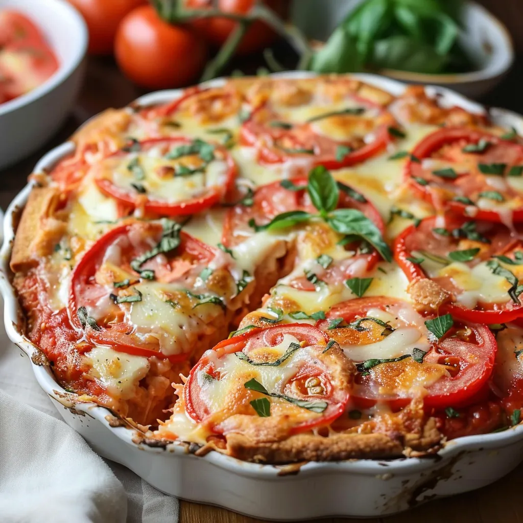 Delicious Crustless Tomato Pie Easy FlavorPacked Recipe