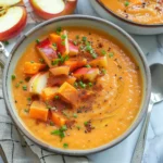 Curried Sweet Potato and Apple Soup
