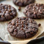 Double Chocolate Vegan Black Bean Cookies