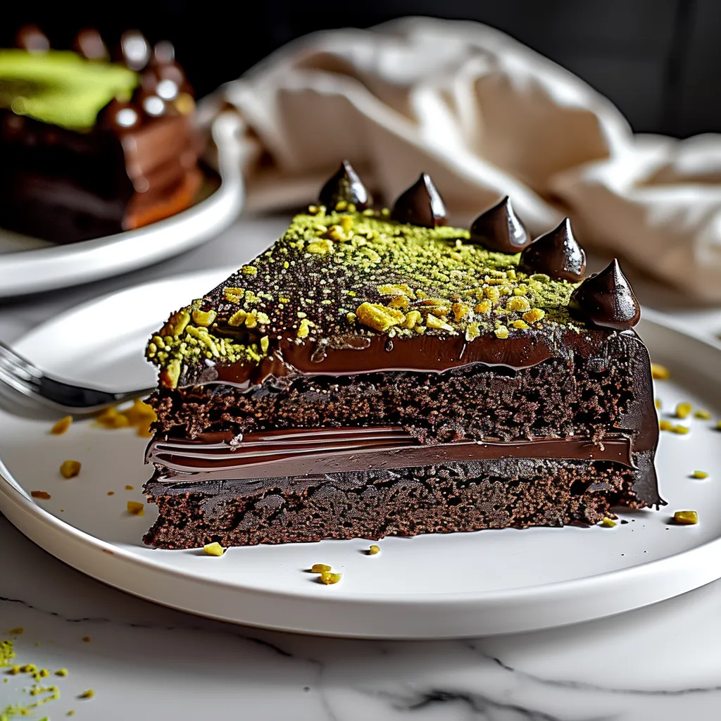 Dubai Chocolate Cake