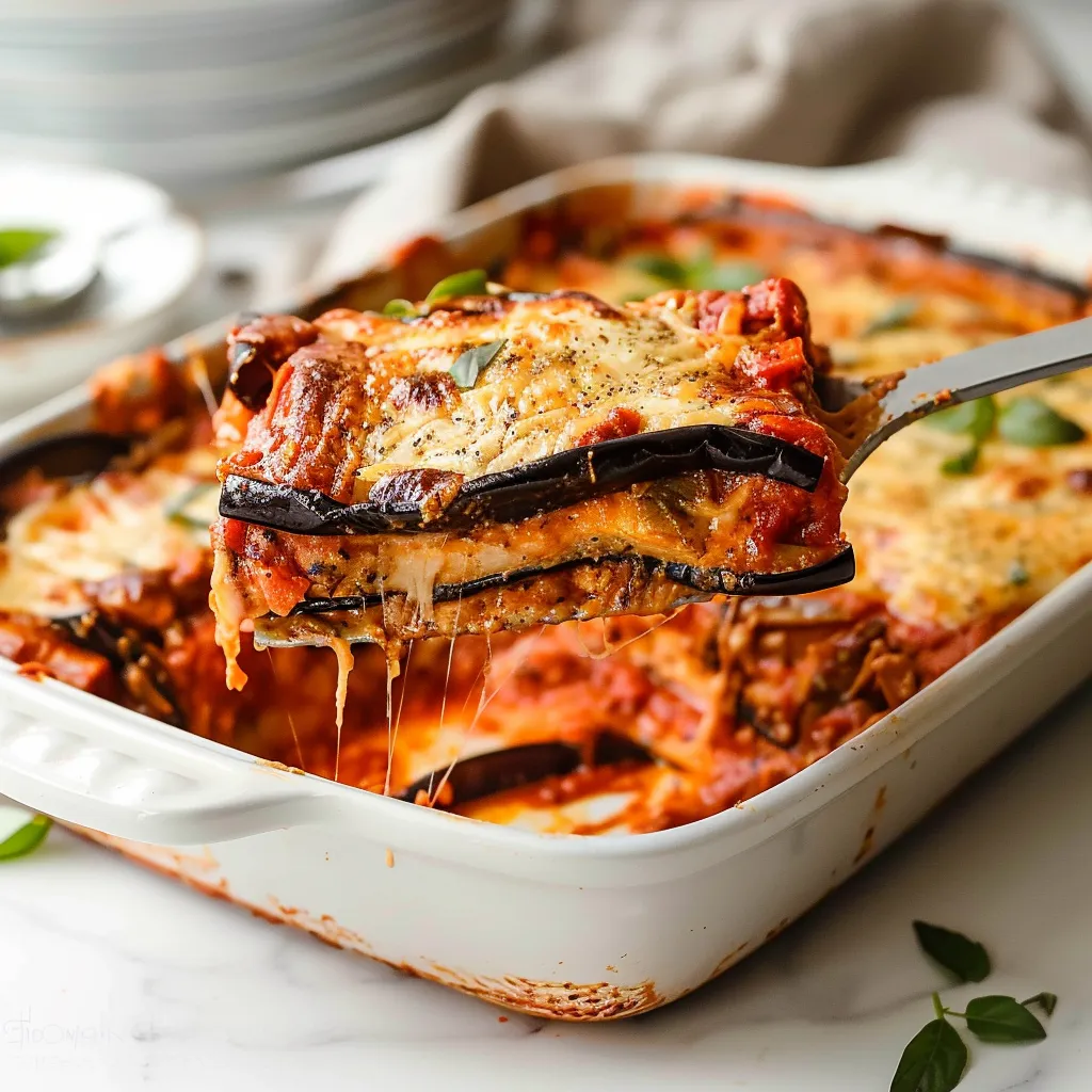 Eggplant Parmesan Casserole
