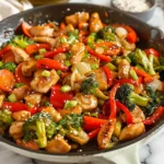 Ginger Chicken Stir Fry