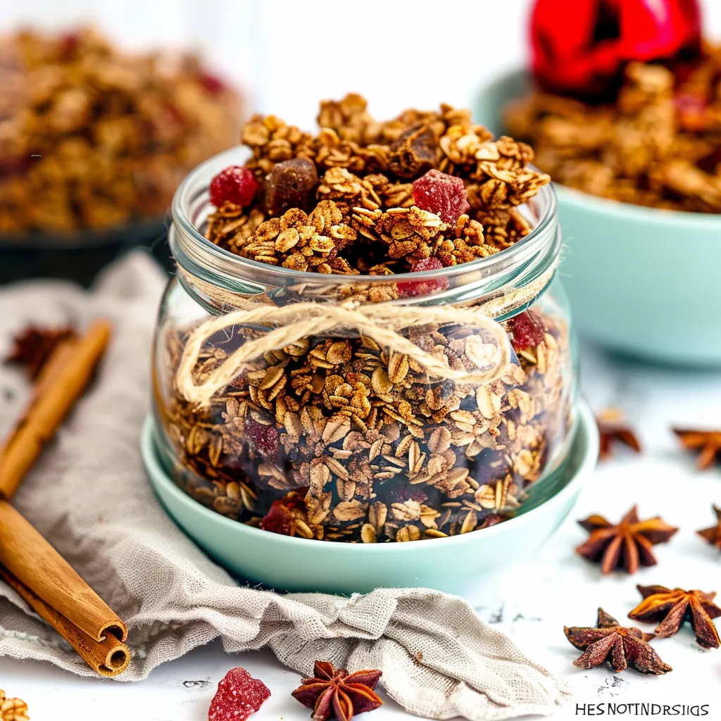 Irresistible Gingerbread Granola Recipe Crunchy Holiday Bliss