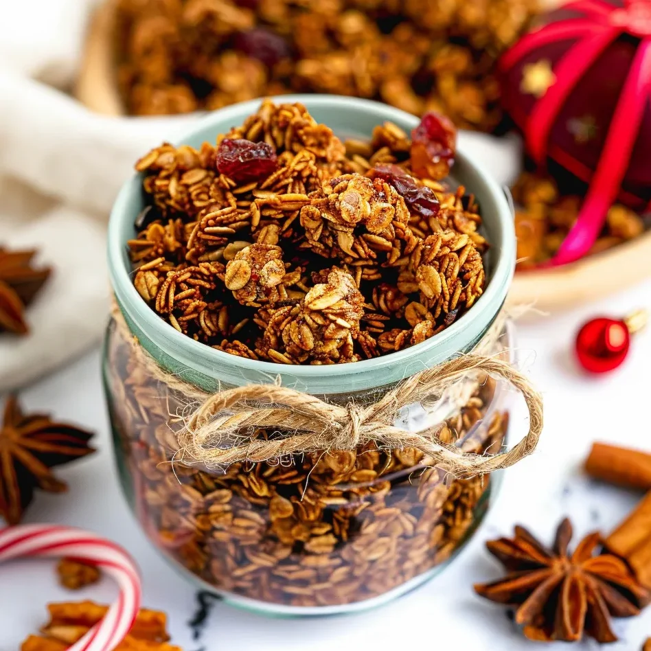 Gingerbread Granola