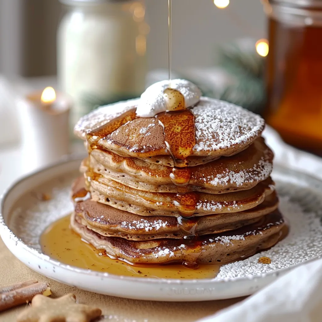 Gingerbread Pancakes