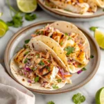 Grilled Fish Tacos with Cabbage Slaw