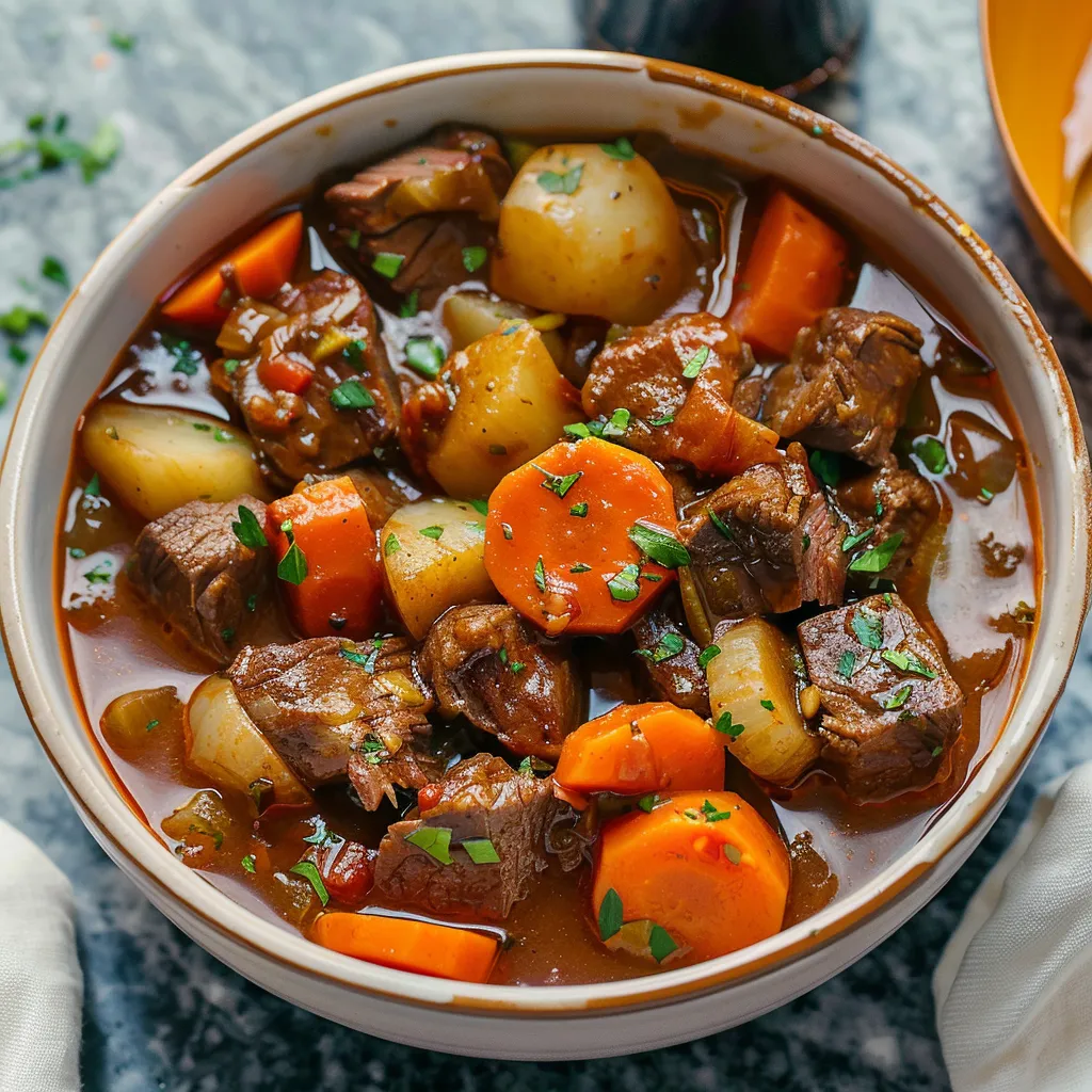 Savory Guinness Beef Stew Recipe Hearty Flavorful Delight