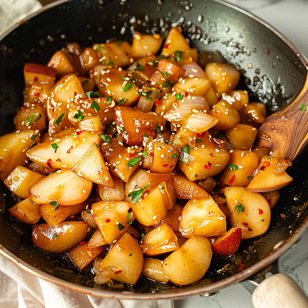 Hearty Pear Stir Fry