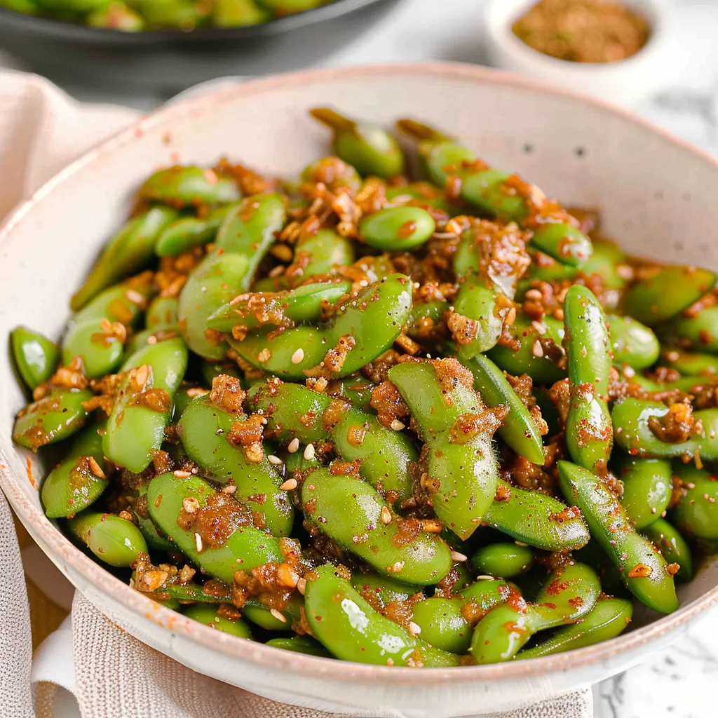 Powerful High-Protein Garlic Edamame Recipe for Health
