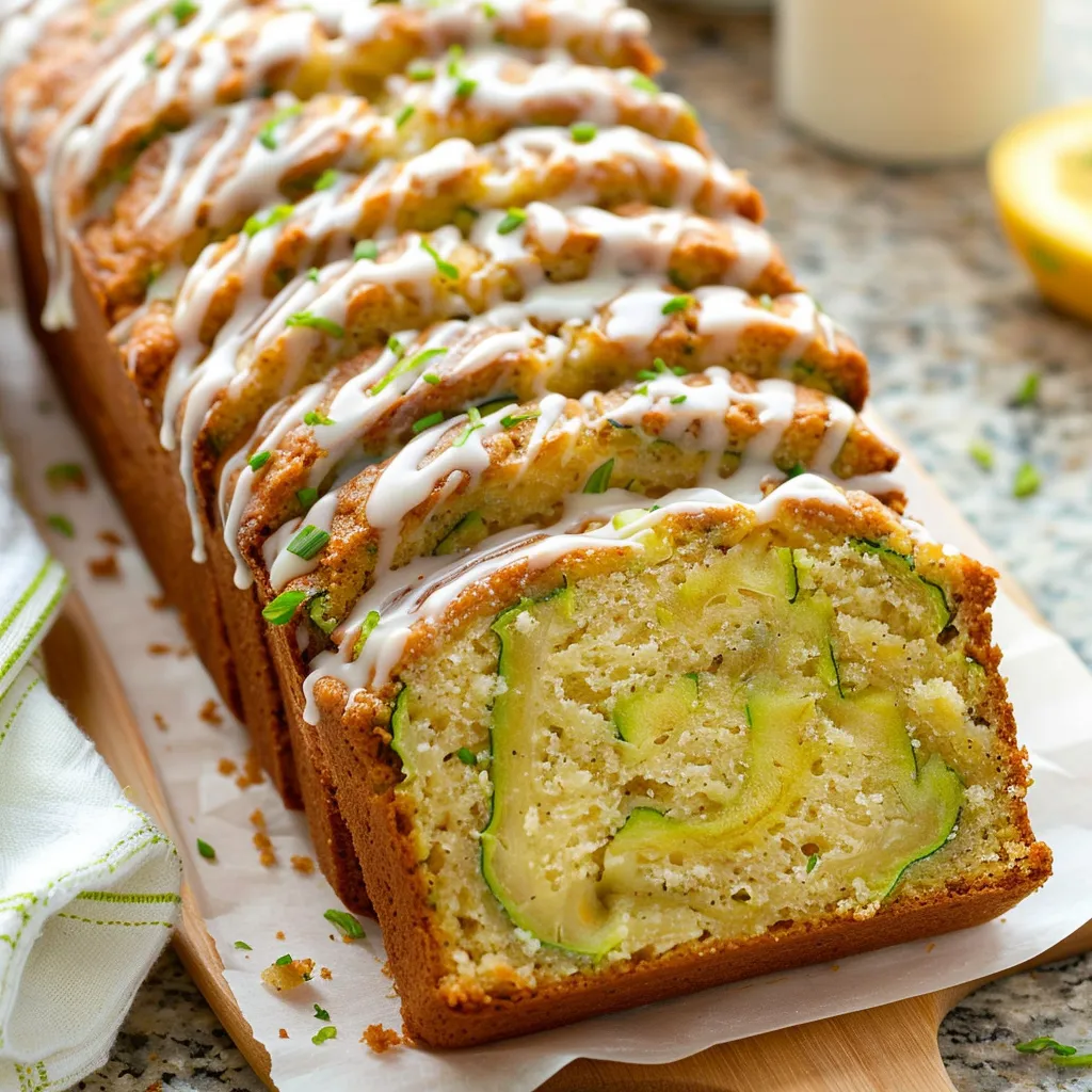 Delicious Lemon Zucchini Bread Easy Moist and Irresistible
