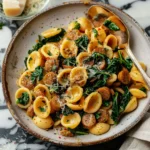 Orecchiette Pasta with Broccoli Rabe and Sausage