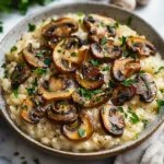 Oven Risotto with Mushrooms