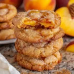 Peach Cobbler Cookies