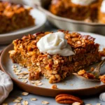 Pumpkin Pie Baked Oatmeal