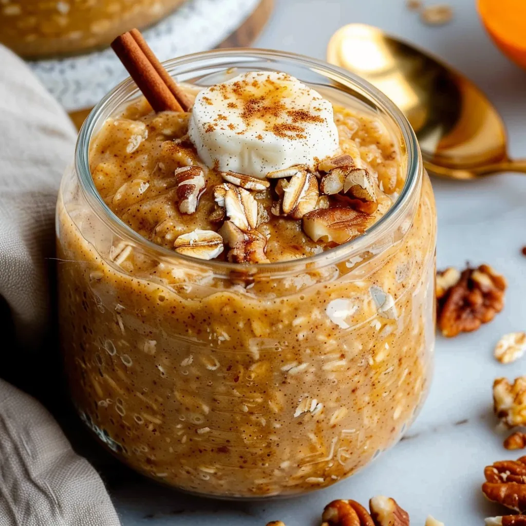 Pumpkin Pie Overnight Oats