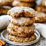 Pumpkin Spice Oatmeal Cookies